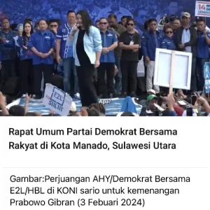 Regenerasi Demokrat Sulut! HBL Bintang Muda ‘310 Ribu Suara’, Dipersiapkan Gantikan E2L