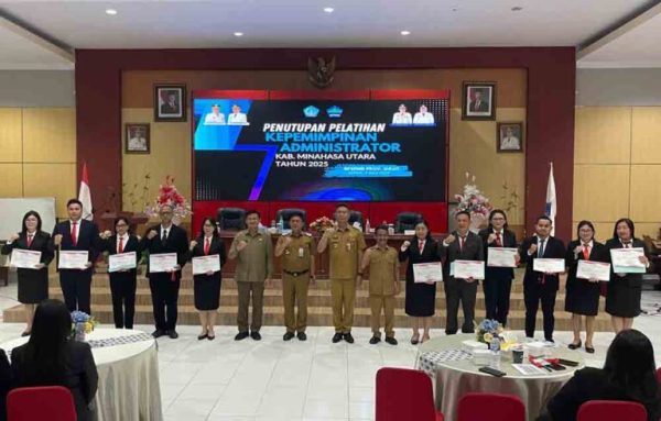 Sukses! Pelatihan Kepemimpinan Administrator Minut untuk Hasilkan ASN Unggul