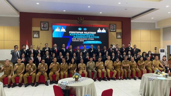 Sukses! Pelatihan Kepemimpinan Administrator Minut untuk Hasilkan ASN Unggul