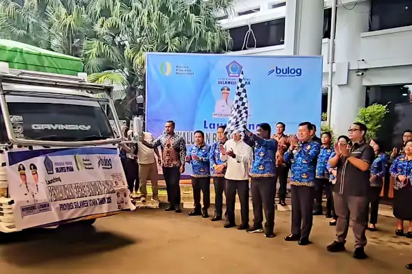 Gubernur Yulius Selvanus Kawal Penyaluran 2.773 Ton Beras Bantuan Pangan Gratis untuk 138 Ribu Warga Sulut