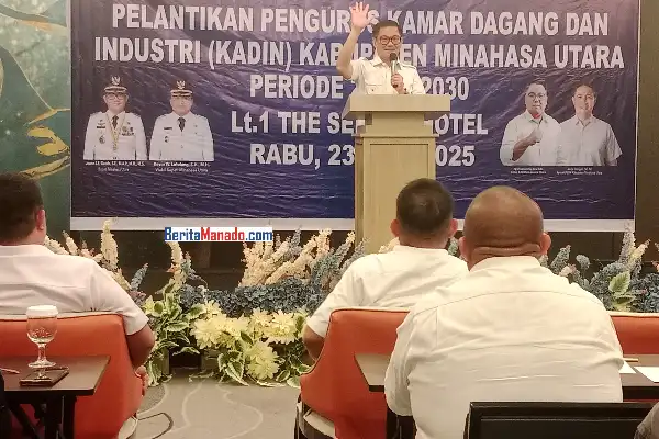 Bupati Joune Ganda: KADIN Minut Harus Jadi Motor Penggerak Ekonomi Daerah