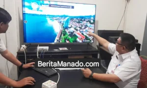 Keren! Siswa MIS Belajar Teknologi CCTV dan Aplikasi Manado 360 di Kominfo Manado