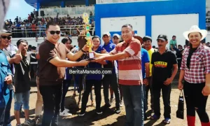 Kuda Milik Braien Woworuntu Sabet Juara di Piala Wali Kota Manado 2025