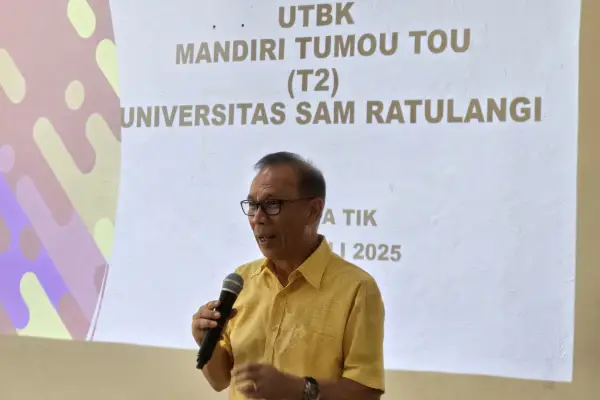 UTBK Mandiri/T2 Unsrat, Arthur Pinaria: Jangan Percaya Hoaks, Kelulusan Murni Hasil Ujian