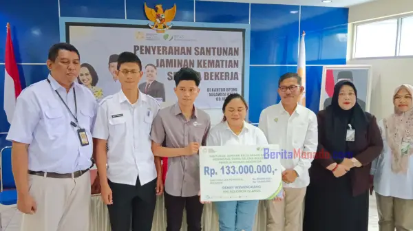Santunan Rp133 Juta bagi Pahlawan Devisa di Minut, Pesan Penting Kehadiran Negara untuk PMI Legal