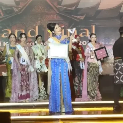 Najwa Inayah Sujatno Raih Gelar “Best Sosial Media” di Ajang Puteri Kebaya Indonesia 2025