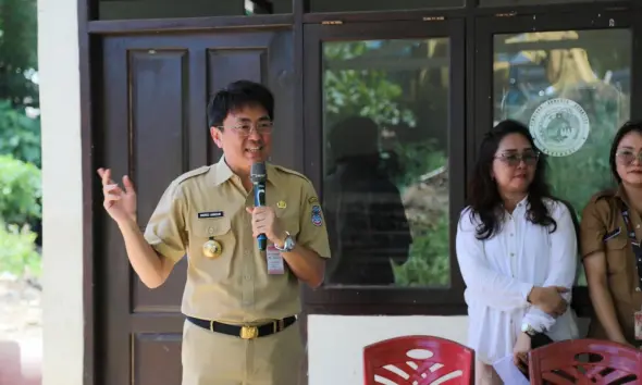 Andrei Angouw Lakukan Peletakan Batu Pertama Proyek IPLT 11 Andrei Angouw Lakukan Peletakan Batu Pertama Proyek IPLT