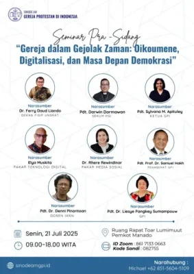 Ferry Liando: Sulit Bagi Gereja Ubah Demokrasi Jadi Lebih Baik