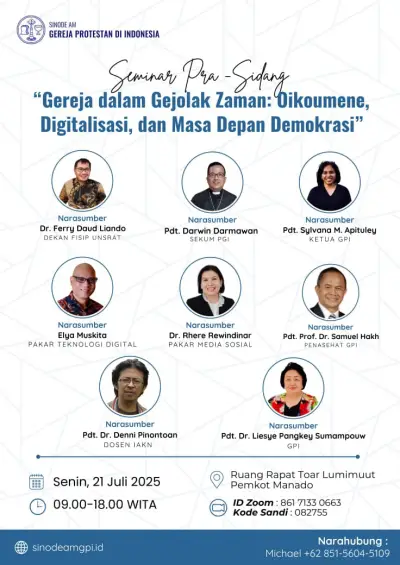 Ferry Liando: Sulit Bagi Gereja Ubah Demokrasi Jadi Lebih Baik