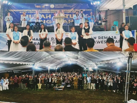 Usung Tema 'Diubah Untuk Mengubah', Perkemahan Pemuda Remaja GGP Diikuti Ribuan Peserta
