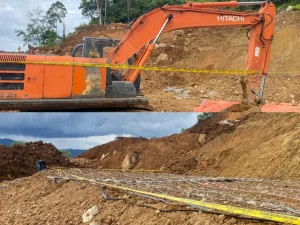 Langkah Tegas Polda Sulut Segel Salah Satu Lokasi Tambang Emas Ilegal di Ratatotok