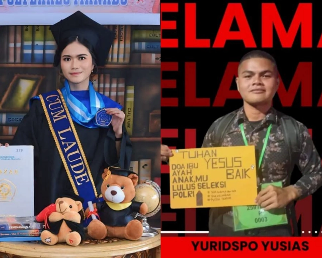 Kini Asa Angela dan Yuridspo anak Pulau dari Talaud Korban Tragedi KM Barcelona V Sekolah Polisi tak Lagi Sirna