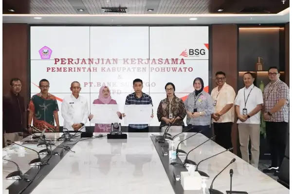 Perkuat Layanan Keuangan Daerah, Bank SulutGo Jalin PKS dengan Pemkab Pohuwato