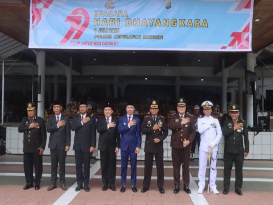 Semarak Hari Bhayangkara ke-79 di Sangihe, Polres Gelar Upacara dan Layanan Publik
