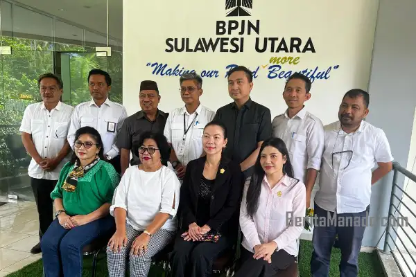 Priscilla Cindy Wurangian Bawa Aspirasi Masyarakat Bitung-Minut ke BPJN Sulut