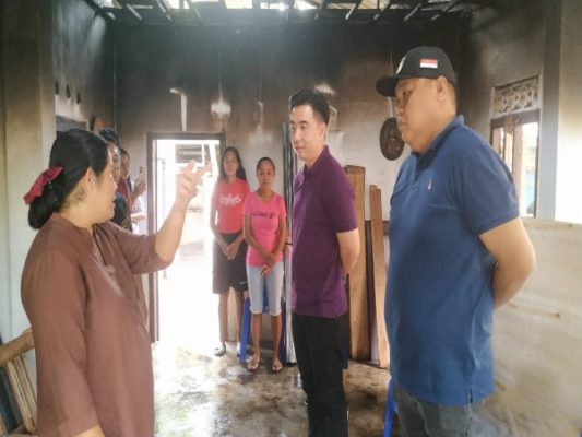 Solidaritas Pemimpin: Thungari–Bulahari Bantu Warga Korban Kebakaran