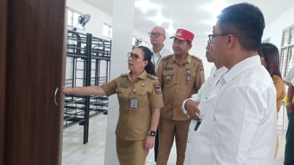 Ditinjau Vanda Sarundajang, Sekolah Rakyat Menengah Atas Resmi Beroperasi