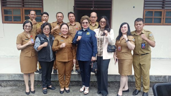 Maya Rumantir Kunjungan Kerja ke Bappelitbangda Kota Tomohon