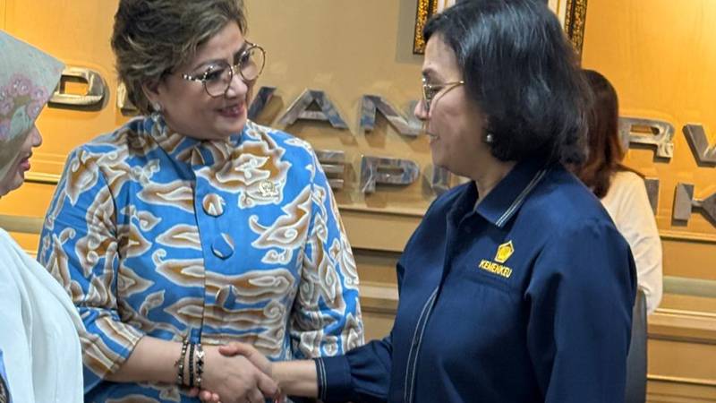 Maya Rumantir Ikuti Raker Komite IV DPD RI dengan Menteri Keuangan RI