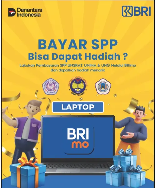 Bayar UKT Pakai BRImo Berpeluang Dapat Laptop, Handphone dan Saldo LinkAja