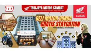 Spesial Juli 2025, Beli Motor Honda Dapat Voucher Menginap di Hotel