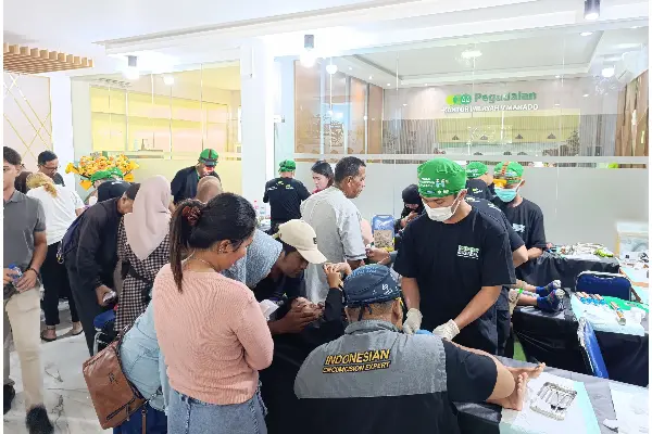 Pegadaian Kanwil V Manado Gelar Khitanan Massal, Diapresiasi Orang Tua karena Gunakan Teknologi Canggih