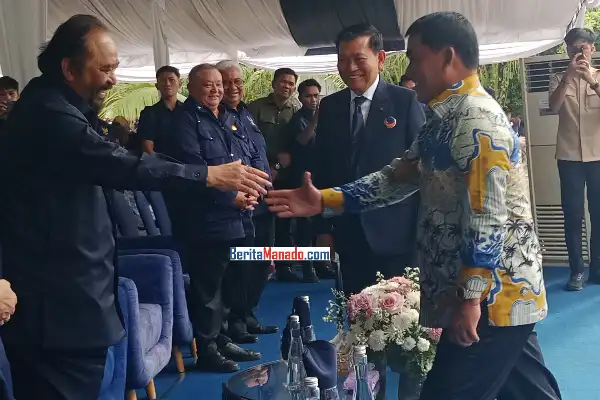 Yulius Selvanus ke Surya Paloh: Terima Kasih Sudah Berikan Wakil Gubernur Terbaik Victor Mailangkay