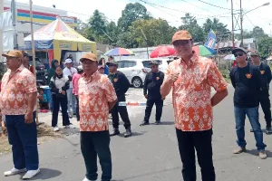 Bukan Hanya Tugas, Robby Parengkuan Buktikan Semangat Kemerdekaan Lewat Lomba Gerak Jalan di Lembean