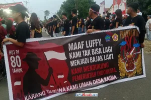 Karang Taruna Desa Kaima Siap Mendukung Indonesia, Tolak Jadi “Bajak Laut”