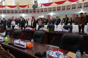 Ironi Paripurna: Sejumlah Kursi Anggota DPRD Minut Kosong Saat Pidato Kenegaraan Presiden Dimulai
