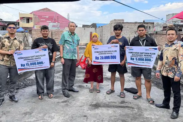 Pedagang Pasar Masomba Palu Tersenyum Kembali Berkat Asuransi Mikro BRI