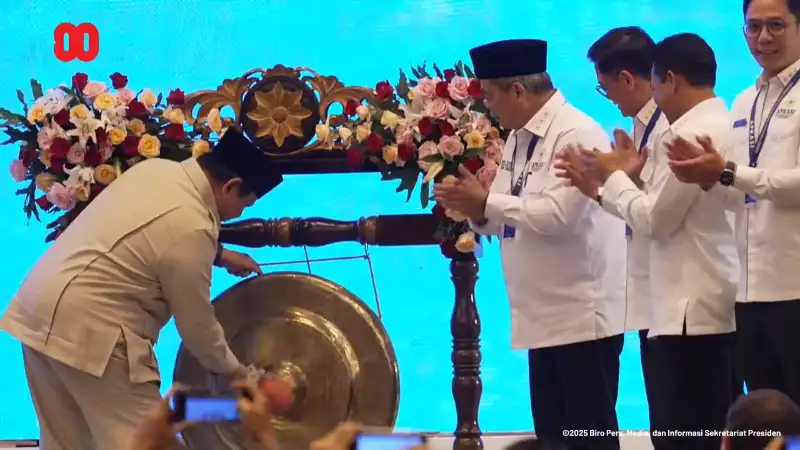 Meriah! Presiden Prabowo Buka Apkasi Otonomi Expo 2025