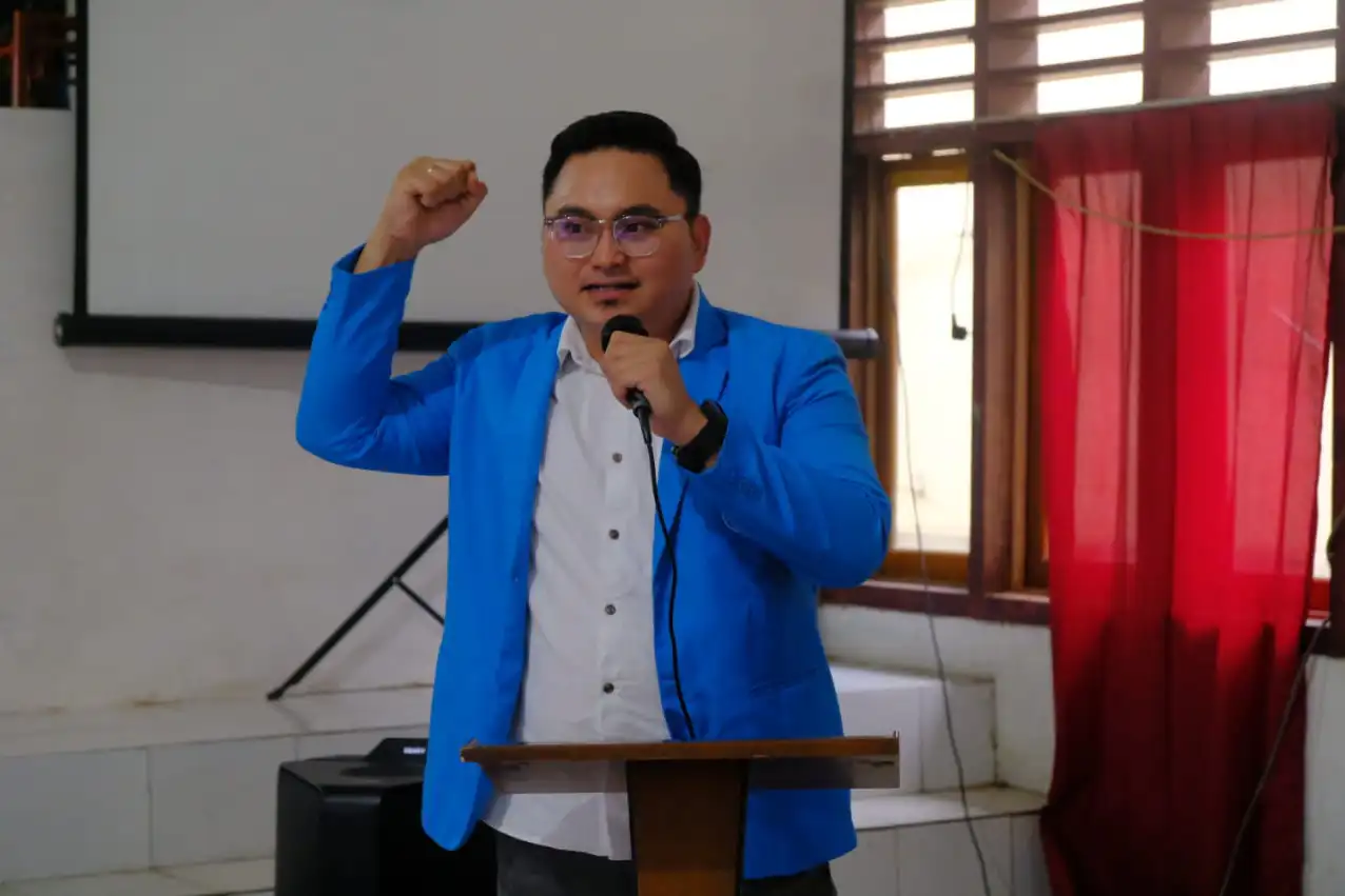 Ketua KNPI Minut Virgino Dondokambey Ajak Pemuda Jaga Kedamaian, Tolak Anarki di Tengah Gelombang Aksi