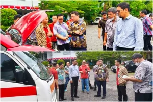 Inspeksi Kendaraan Dinas di RSUP Kandou Manado, Dirut Starry Rampengan Tekankan Pentingnya Menjaga Aset Negara