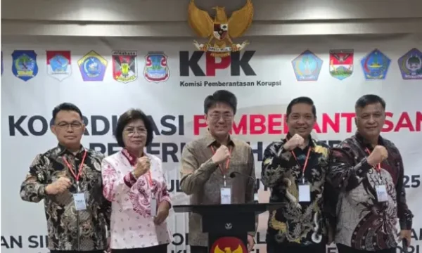 Andrei Angouw Hadiri Rakor KPK di Jakarta, Tegaskan Komitmen Perangi KKN di Daerah