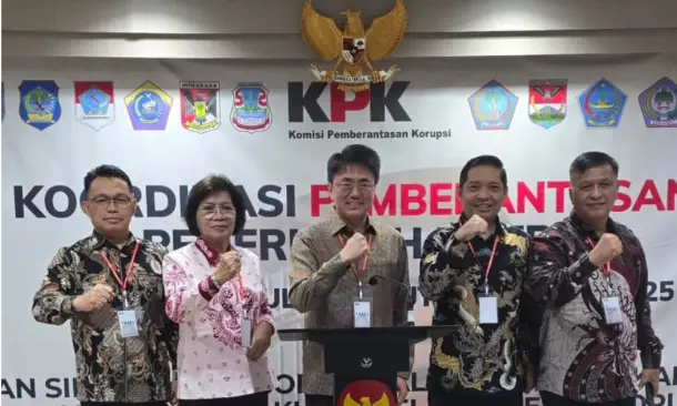 Andrei Angouw Hadiri Rakor KPK di Jakarta, Tegaskan Komitmen Perangi KKN di Daerah