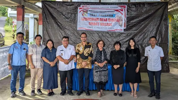 KSD Luncurkan Desa Digital Cerdas di Desa Palamba, Minahasa