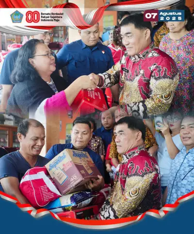 Turun Hujan, Gubernur Yulius Selvanus Terobos Lokasi Bencana di Mahakeret: “Pemerintah Tidak Akan Tinggal Diam”