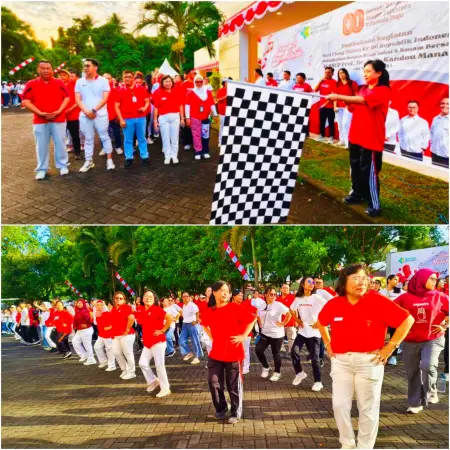 Semarak Merah Putih: RSUP Kandou Manado Kobarkan Semangat Kemerdekaan dalam Setiap Aspek Pelayanan
