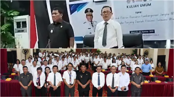 Sinergi Kampus dan Pemerintah, Gubernur Yulius Selvanus Beri Kuliah Umum di Unsrat Manado