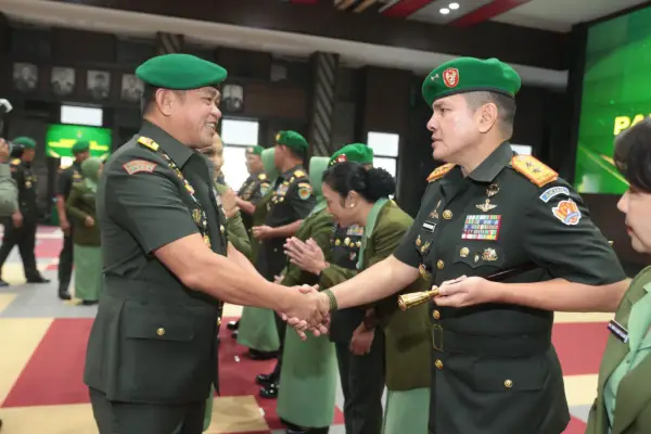 Kasad Lantik Mayjen Rano Tilaar Jadi Gubernur Akmil, Ini Pesan Tegasnya