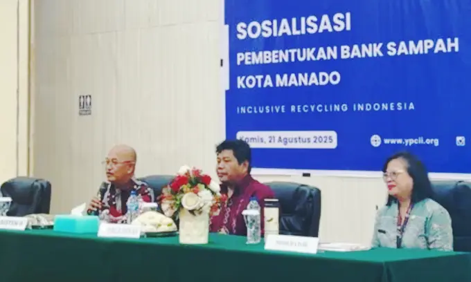 DLH Manado Gaungkan Pembentukan Bank Sampah, Kakauhe: “Sampah Bukan Masalah, Tapi Peluang!”