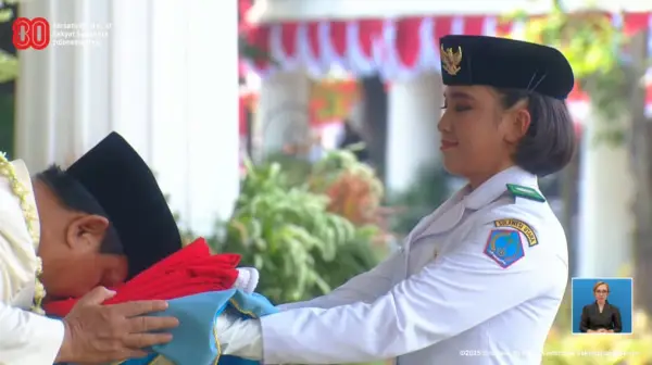 Bintang dari Tomohon, Bianca Lantang, Pembawa Baki Kebanggaan Sulawesi Utara di Istana Negara