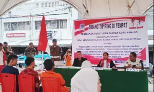Buang Sampah Sembarangan di Manado, 3 Pekerja dan 1 Pemilik Toko Dituntut 1 Bulan Kurungan