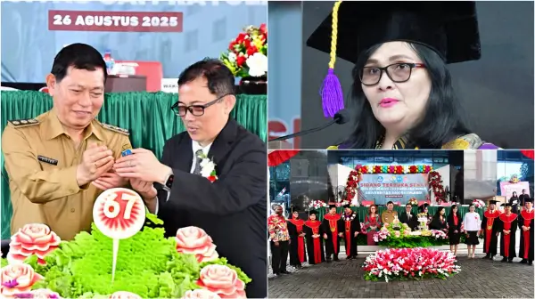 Dari Law Tower Unsrat: Dignity and Integrity Ditekankan di Dies Natalis ke-67 Fakultas Hukum