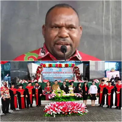 Orasi Ilmiah Menyentuh di Dies Natalis Fakultas Hukum Unsrat: Bupati Aner Ungkap Problematika Hukum Adat