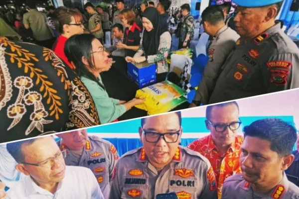 Ratusan Ton Beras Tersalurkan, Gerakan Pangan Murah Polda Sulut Solusi Ditengah Lonjakan Harga 9 Ratusan Ton Beras Tersalurkan, Gerakan Pangan Murah Polda Sulut Solusi Ditengah Lonjakan Harga