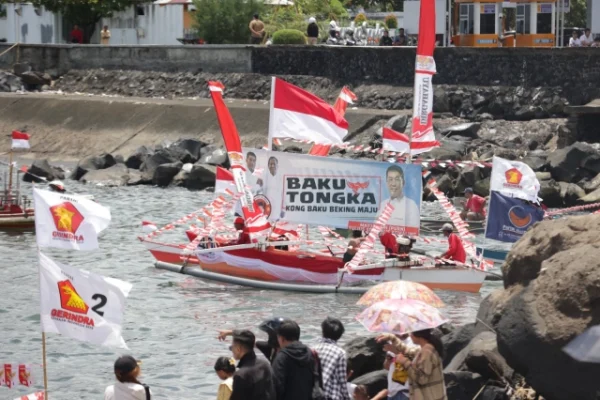 Dari Lomba Layangan Hingga Perahu Hias, Gebyar Kemerdekaan DPD Gerindra Sulut Meriah!
