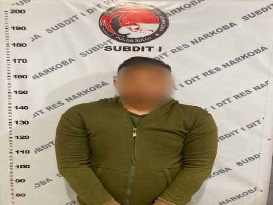 Dua Kurir Asal Sulteng Dibekuk di Bolmong, Polisi Sita 216 Gram Sabu