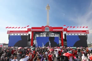 Gelar Panggung Hiburan di Monas, BRI Turut Sukseskan Pesta Rakyat dan Karnaval HUT ke-80 RI